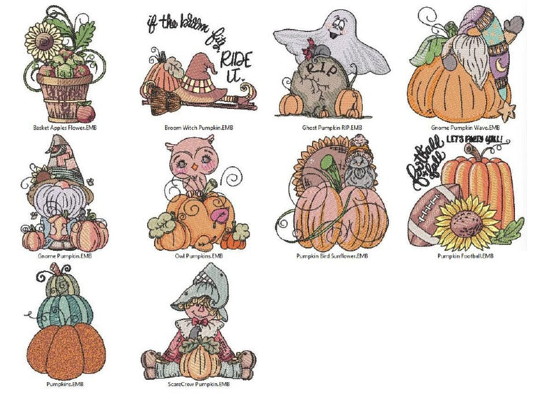 Autumn Embroidered Collection!