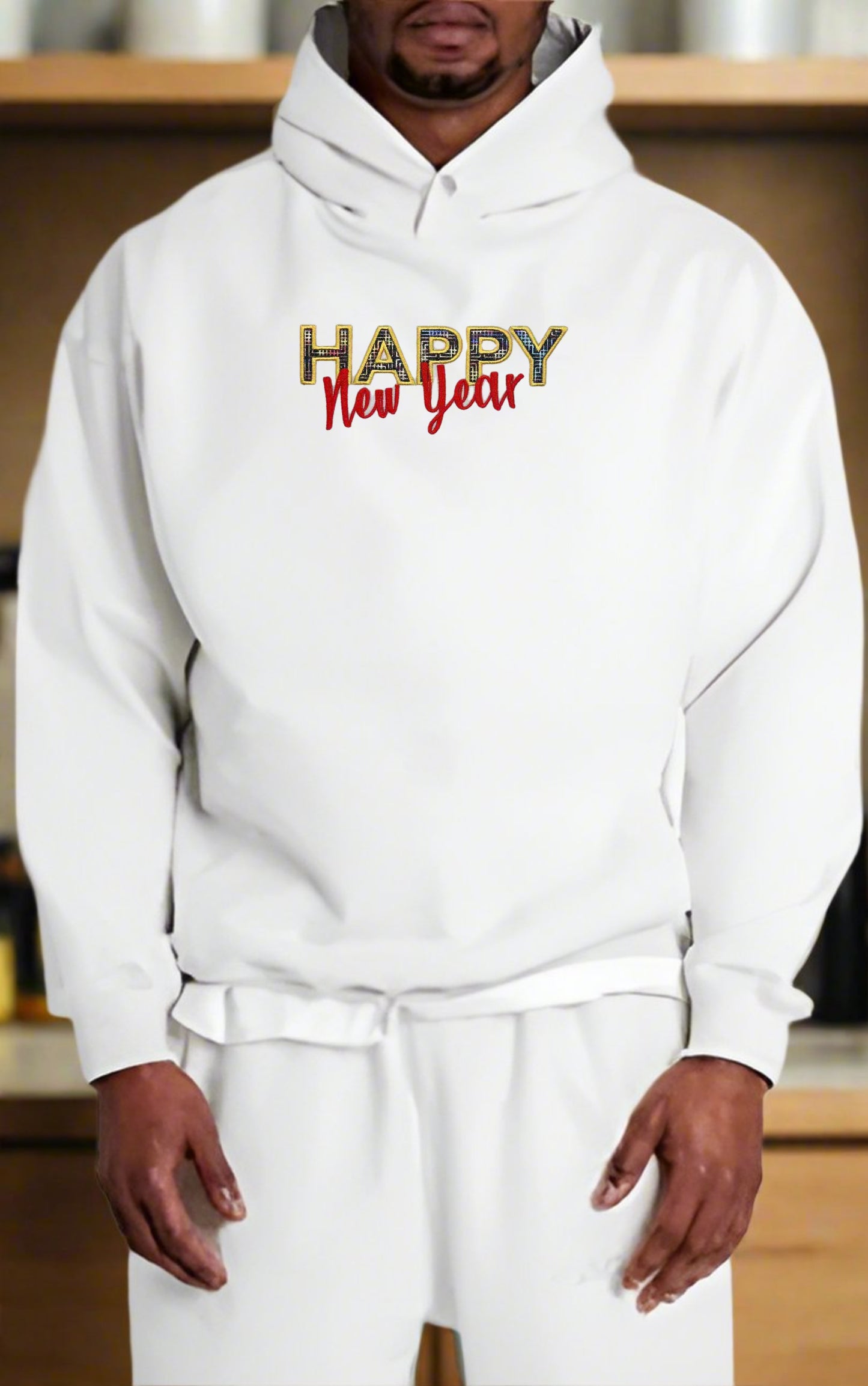 Cheers to Community: Happy New Year Embroidered Collection Small Biz Crafted, Big Dreams Fueled ✨🥂 | Ethically Stitched with Heart