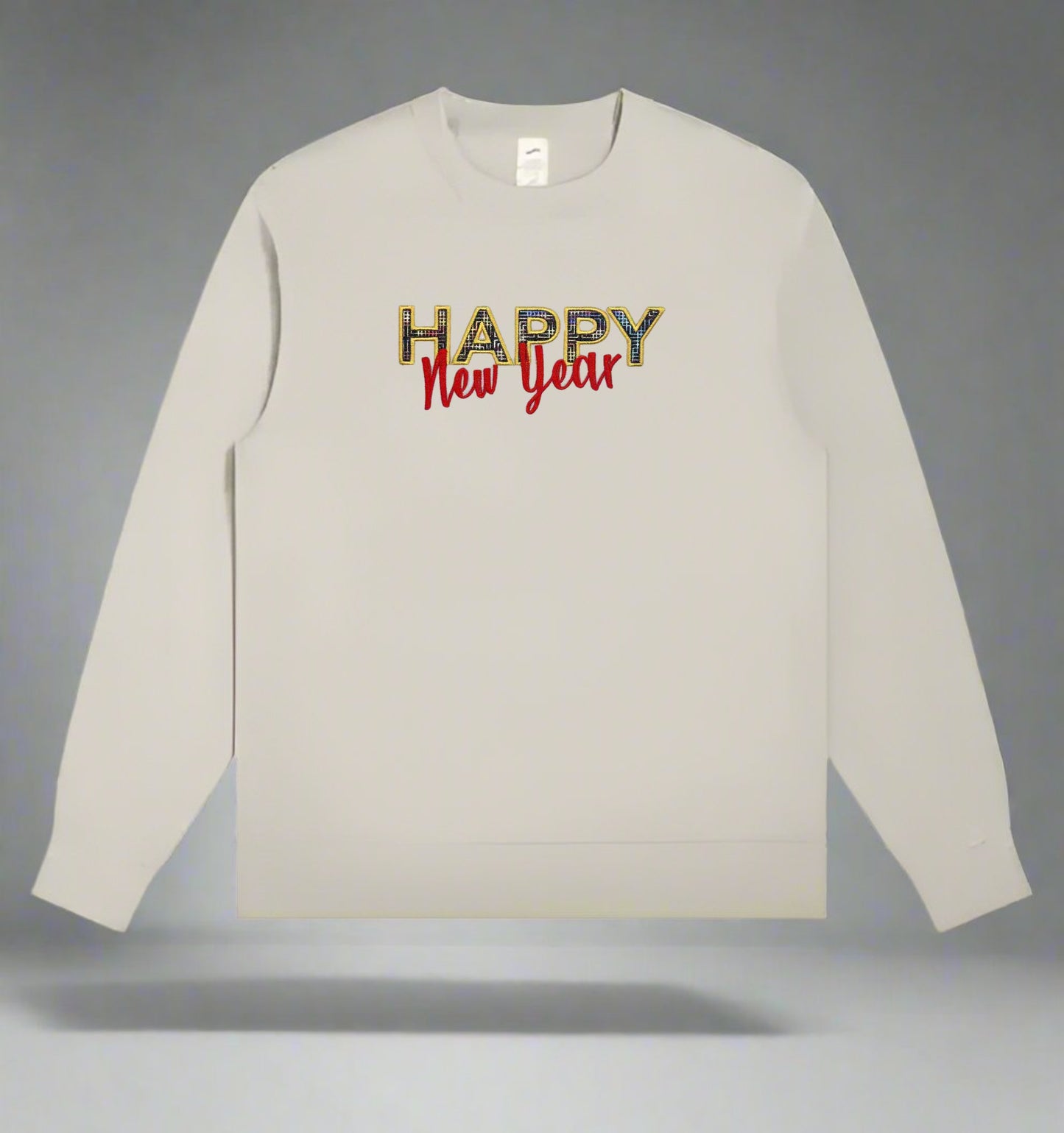 Cheers to Community: Happy New Year Embroidered Collection Small Biz Crafted, Big Dreams Fueled ✨🥂 | Ethically Stitched with Heart