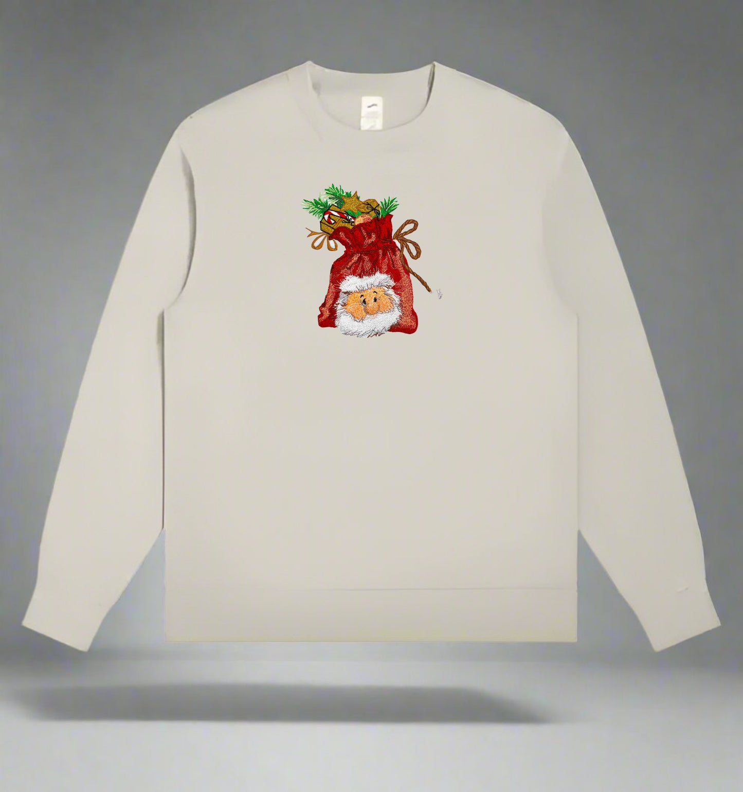 Santa’s Secret Stitch: Embroidered Sack Collection (Sweatshirts, Hoodies & Totes) – Small Biz Crafted, 15% to Toy Drives 🎅🎁 | Glow-in-the-Docknight Magic & Hidden Treasures