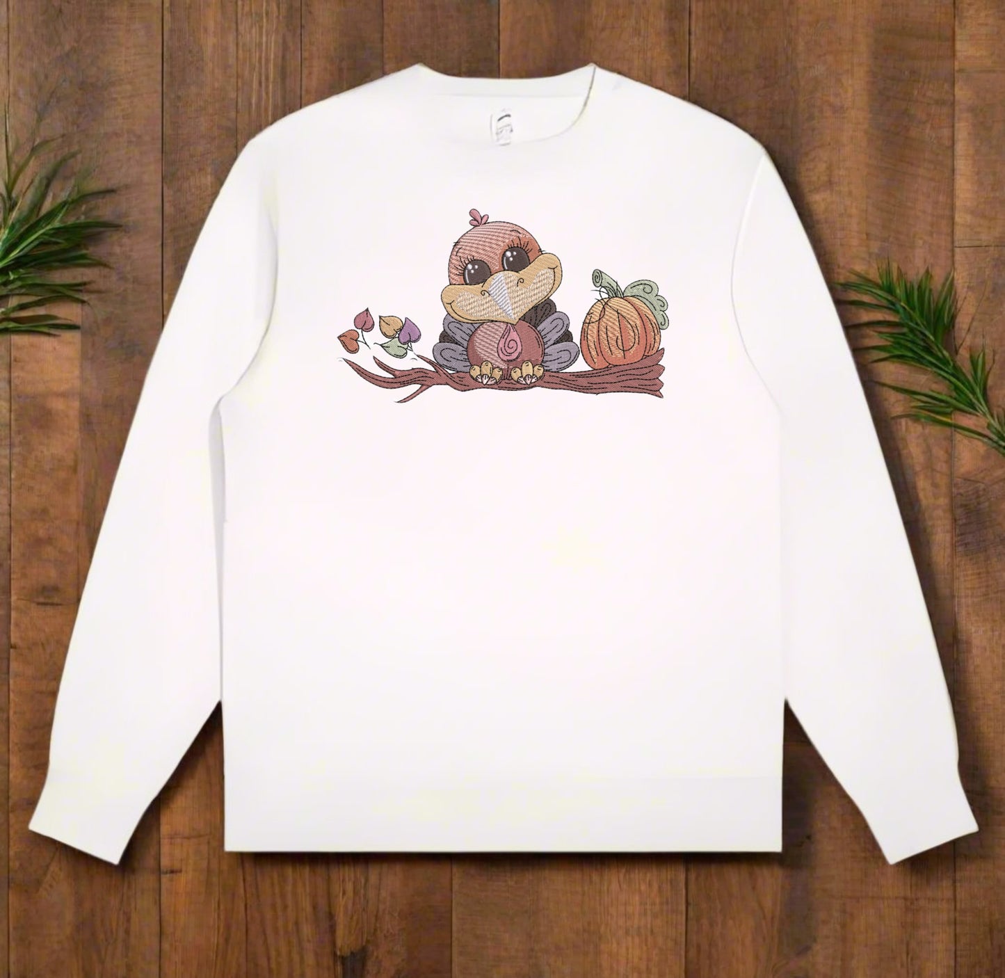 TurkeyPumpkin Harvest Design: Hoodie • Sweatshirt • Jute Tote | Grateful & Unfiltered Joy