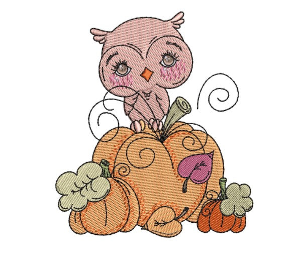 Owl Pumpkin Sweatshirt, Hoodie & Jute Tote | Moonlit Wisdom Embroidery | Dubai Artisan Nightwatch