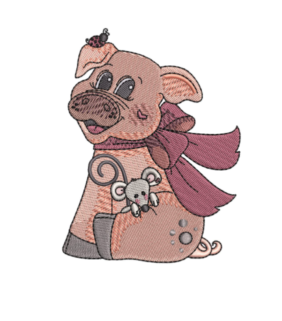 PigMouse Valor Design: Hoodie • Sweatshirt • Jute Tote | Pocket-Sized Power