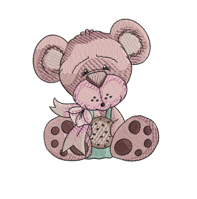 TeddyBearCookie Comfort Design: Hoodie • Sweatshirt • Jute Tote | Oven-Fresh Nostalgia