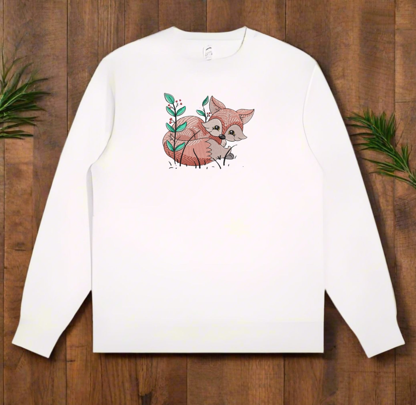 FoxFlowers Enchanted Design: Hoodie • Sweatshirt • Jute Tote | Wilderness Whispers