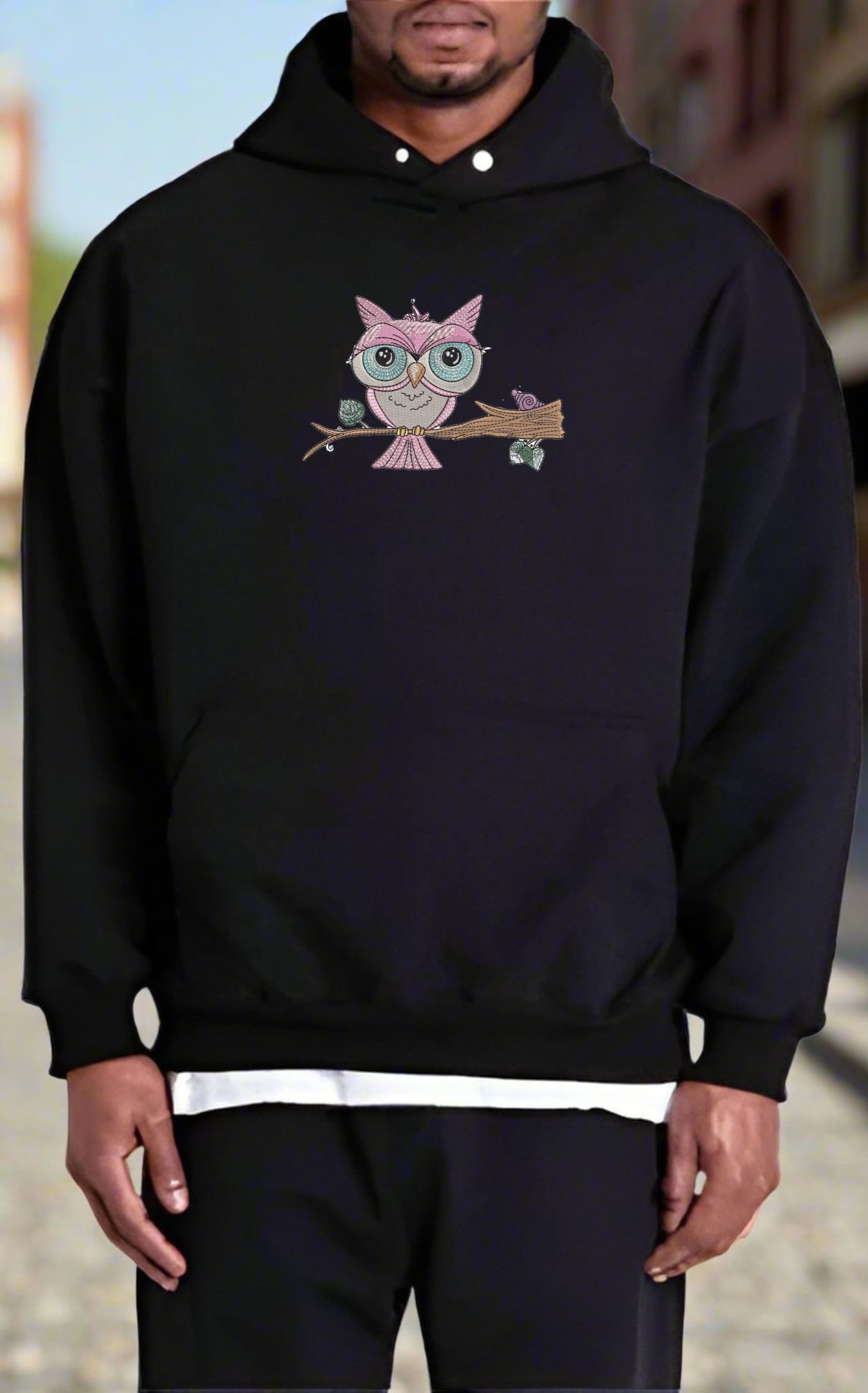 OwlSnail Sanctuary Design: Hoodie • Sweatshirt • Jute Tote | Slow & Sacred Wisdom