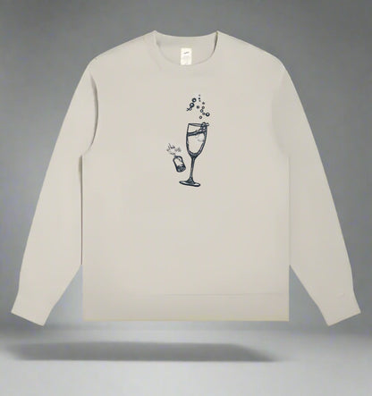 Champagne Toast Embroidered Collection – Small Biz Crafted ✨🥂 | Ethically Stitched, Community Fueled