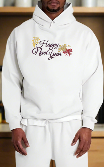 Celestial Spark: Fireworks Embroidered Collection (Sweatshirts, Hoodies & Jute Bags) – Glow-in-the-Dark Threads, Eco-Friendly Celebrations ✨🎆♻️ | Ethically Handcrafted