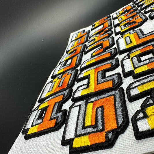 RetroBlox 3D: Pixel-Style Embroidery Alphabet Collection – 6-Color Custom Lettering