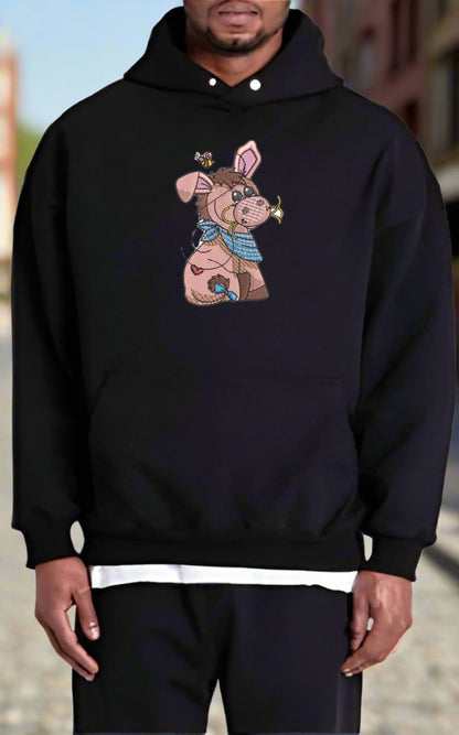 DonkeyBee Hustle Collection: Hoodie • Sweatshirt • Jute Tote | Humble Buzz Art