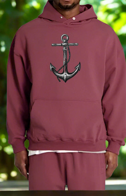 ⚓ Anchor & Rope Embroidered Collection | Nautical Durability Meets Artisan Craft | Hand-Stitched Sweatshirts, Hoodies & Apparel for Sailors & Coastal Wanderers 🌊