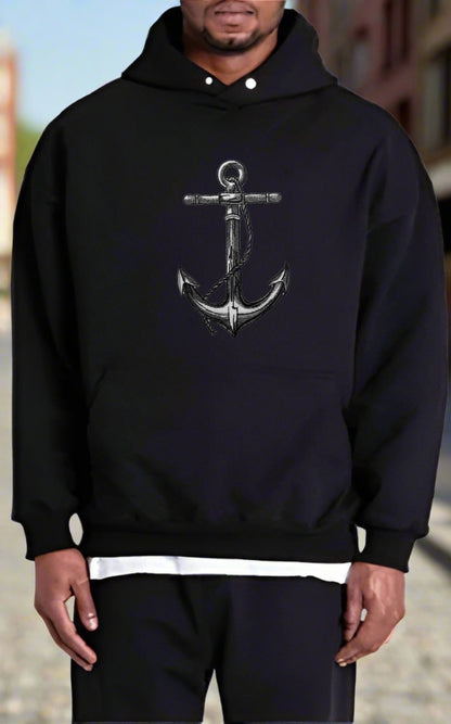 ⚓ Anchor & Rope Embroidered Collection | Nautical Durability Meets Artisan Craft | Hand-Stitched Sweatshirts, Hoodies & Apparel for Sailors & Coastal Wanderers 🌊