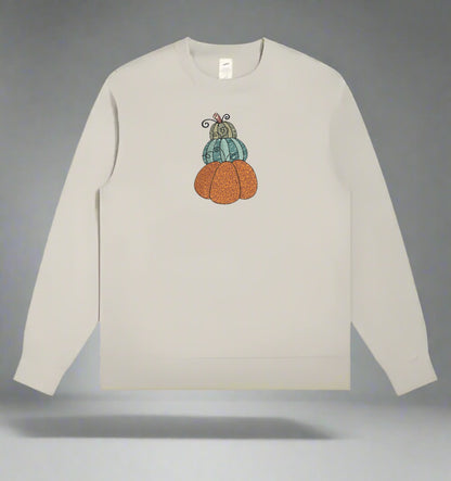 Pumpkin Patch Rebels Sweatshirt, Hoodie & Jute Tote ｜Embroidered Dubai Grit ｜ Crooked, Rotting & Radically Real Gourds