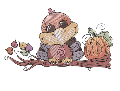 TurkeyPumpkin Harvest Design: Hoodie • Sweatshirt • Jute Tote | Grateful & Unfiltered Joy