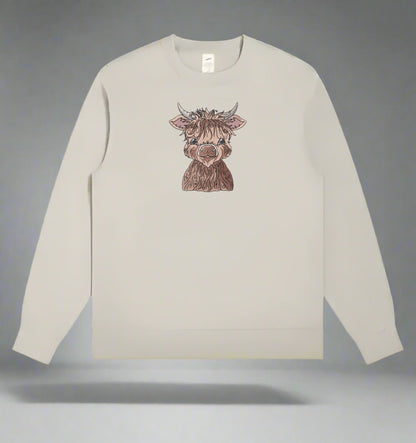 Adorable BullHorns Design: Hoodie • Sweatshirt • Jute Tote | Whimsical Wild Hearts