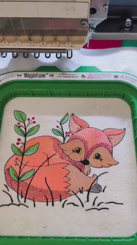 Cozy Woodland Fox