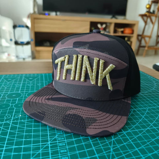 Puff Prestige Ombre 3D Lettering 