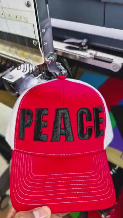 Big Bold 3D Puff Cap — Custom 3D Foam Embroidery | EmbroMania Dubai