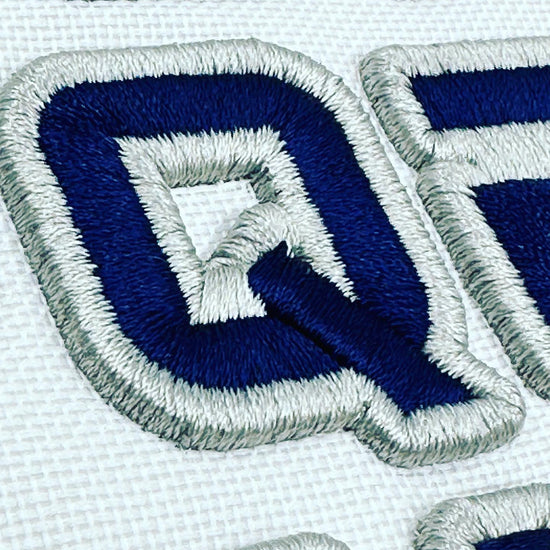 7Squad 3D Puff Outline Font Embroidery