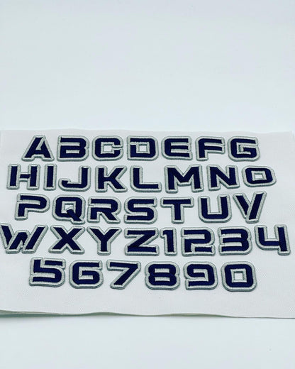 UnityRaised: 3D Squad Embroidery Lettering Collection
