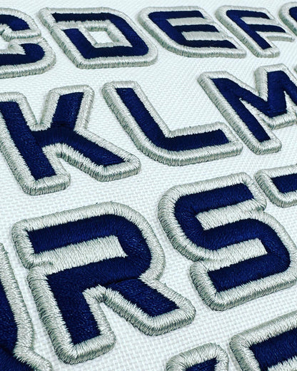 UnityRaised: 3D Squad Embroidery Lettering Collection