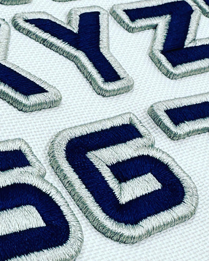 UnityRaised: 3D Squad Embroidery Lettering Collection
