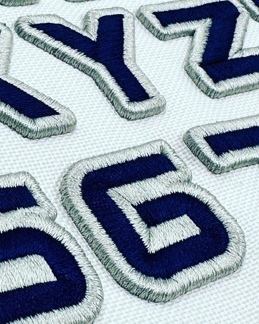 UnityRaised: 3D Squad Embroidery Lettering Collection
