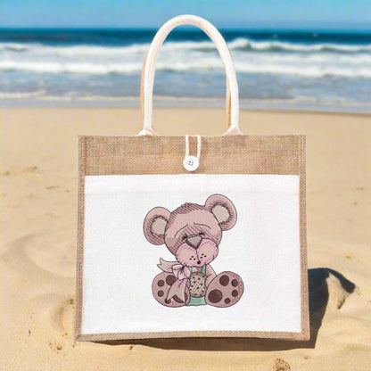TeddyBearCookie Comfort Design: Hoodie • Sweatshirt • Jute Tote | Oven-Fresh Nostalgia